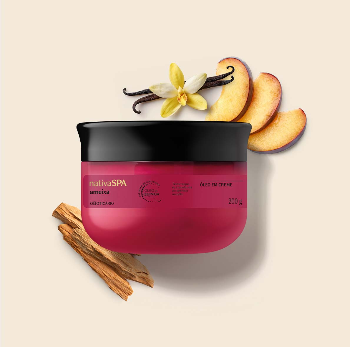 Plum Moisturizing Whipped Oil Body Cream