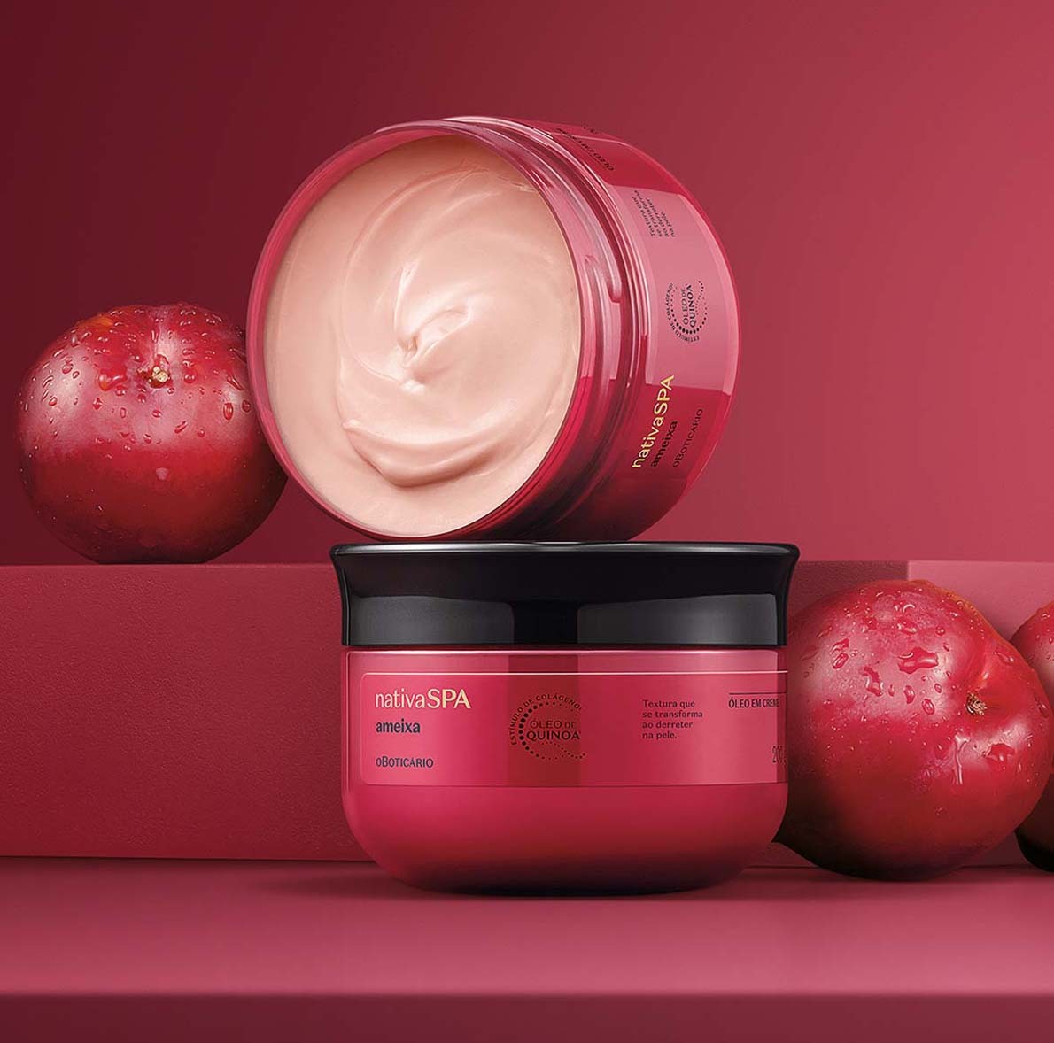Plum Moisturizing Whipped Oil Body Cream