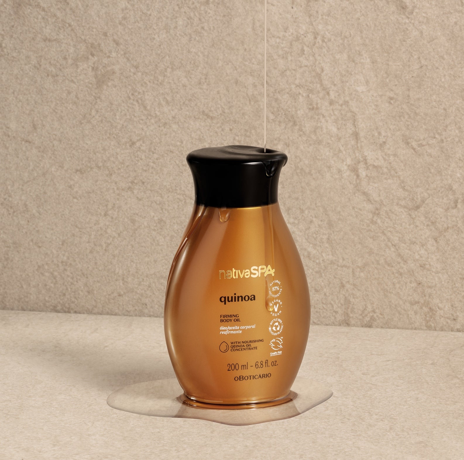 2-step Quinoa Set: Body Lotion + Body Oil
