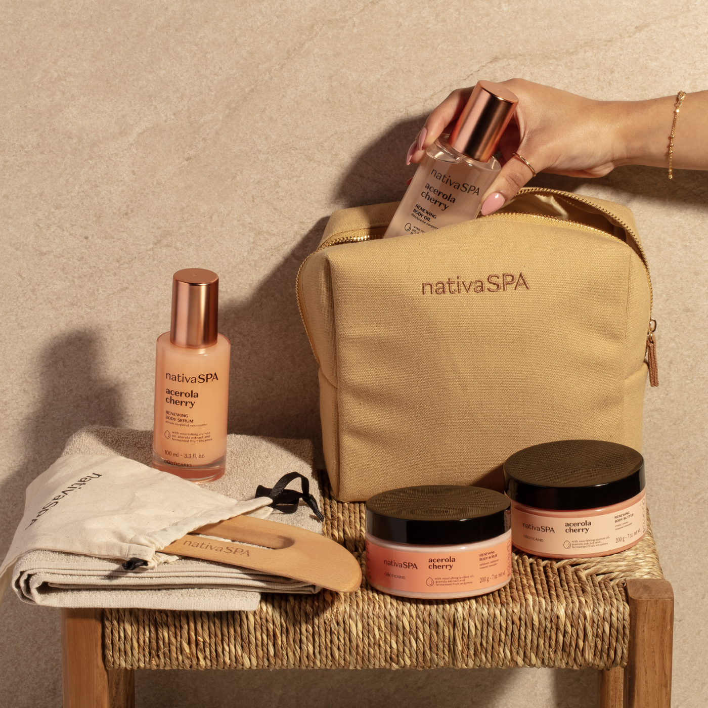 Nativa SPA Acerola Cherry Deluxe Gift Set