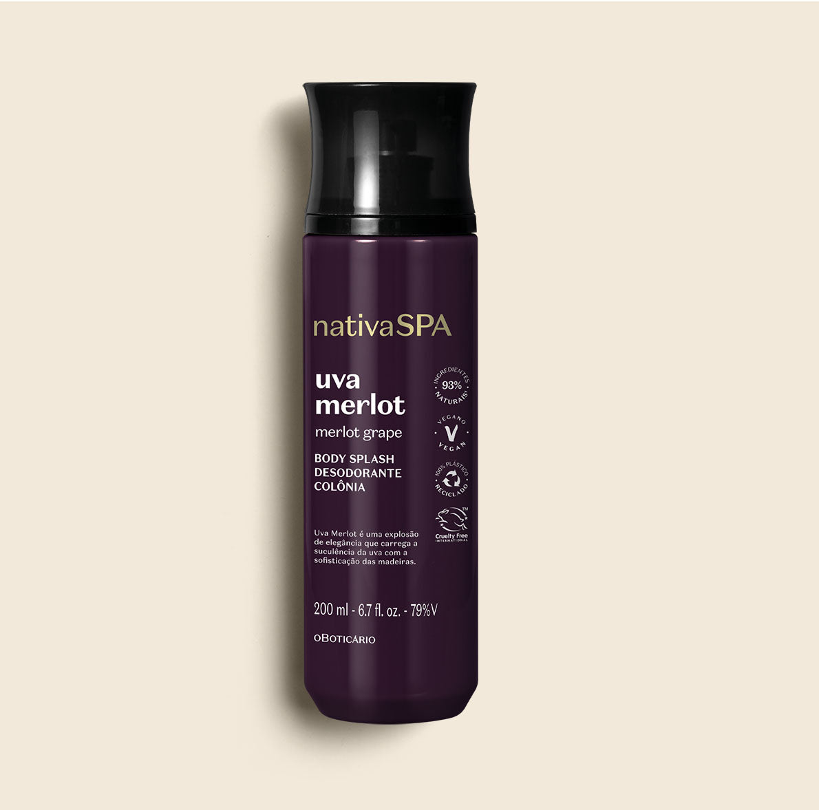 Merlot Grape Body Splash