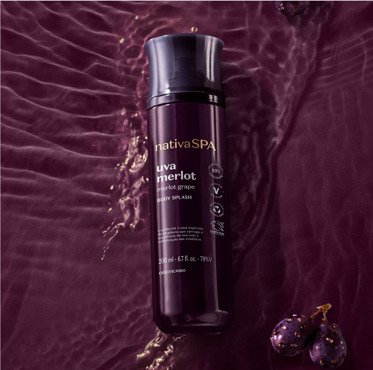 Merlot Grape Body Splash