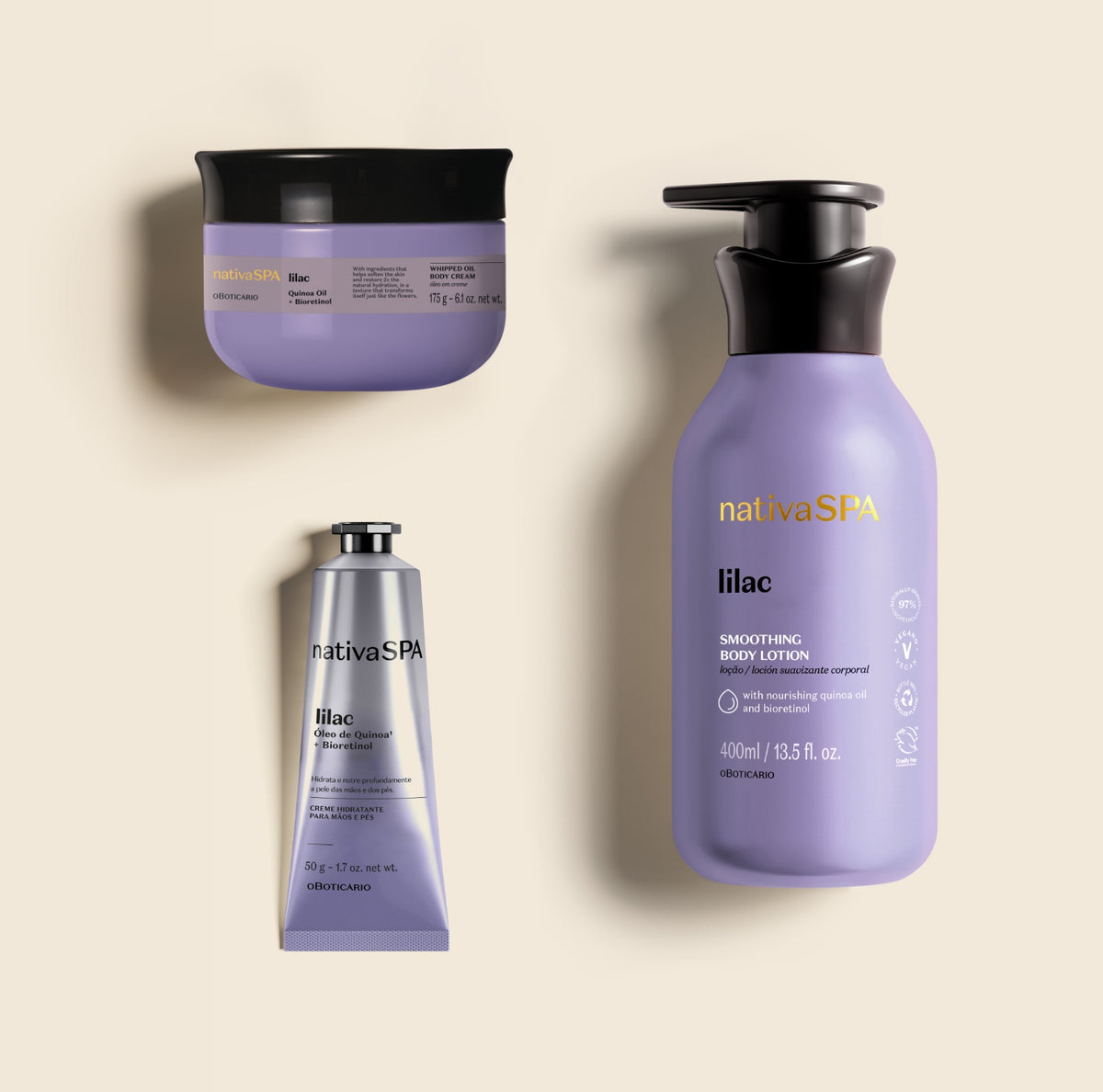 Lilac Smoothing Ritual Set