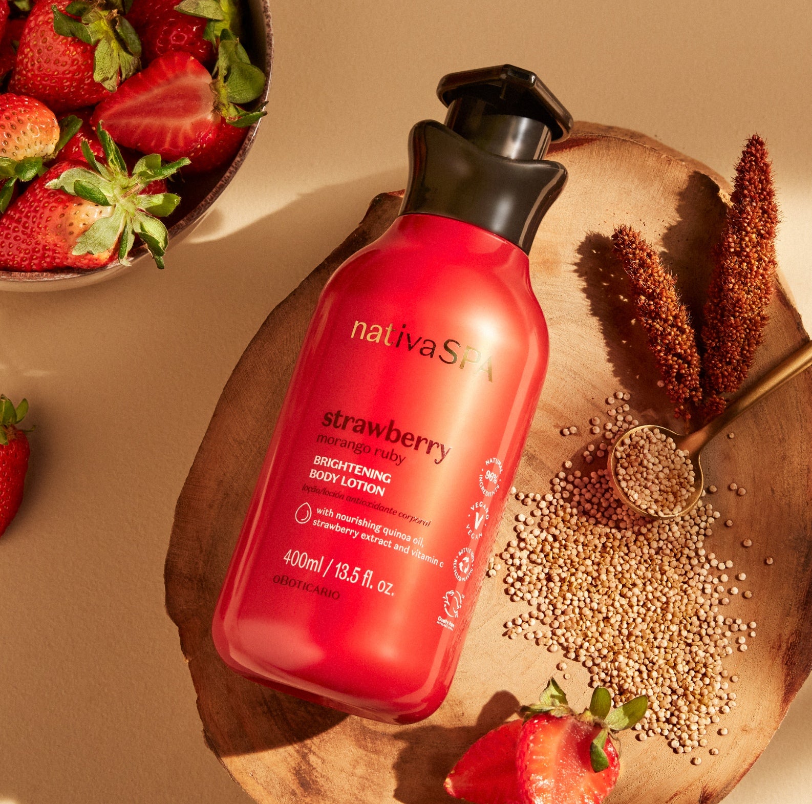 Strawberry Brightening Body Lotion